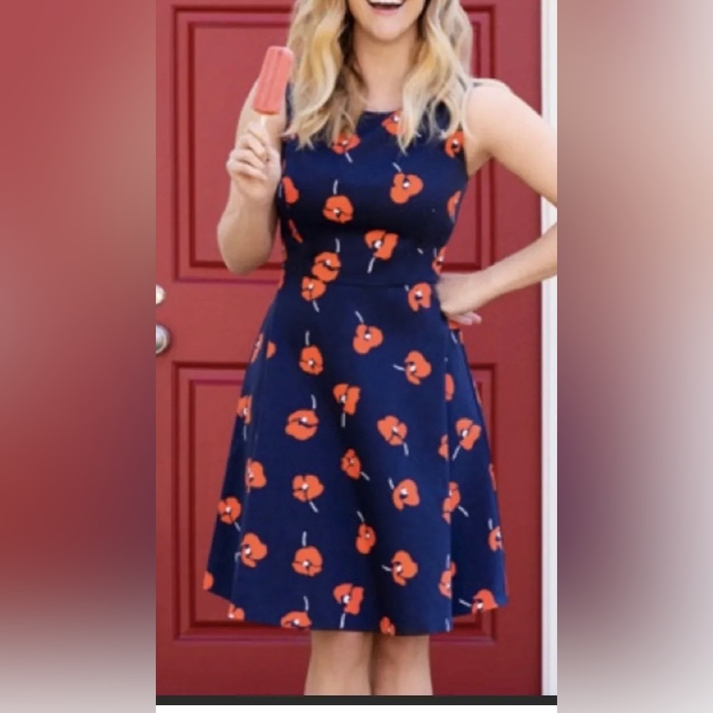 Draper James Poppy Love Circle Dress